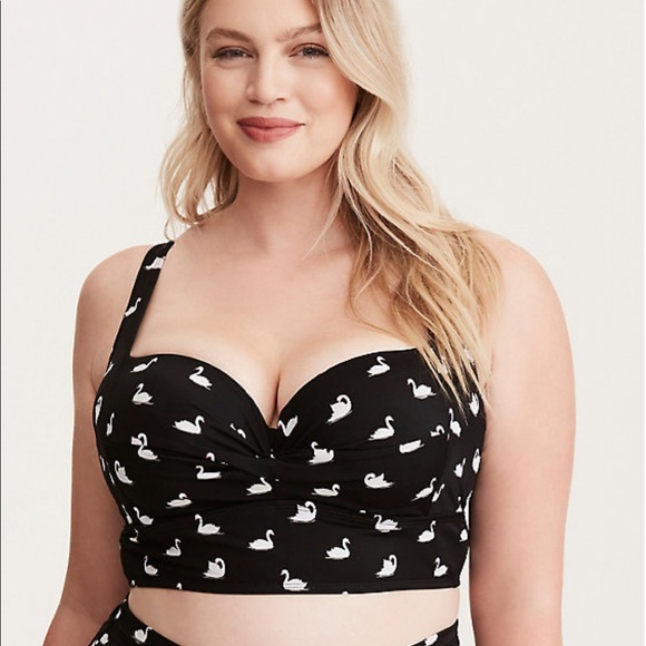torrid Other - Torrid Swan Twist Underwire Bikini Top - 0/12